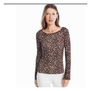 WHBM Leopard Top  M